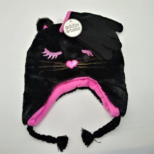 addie & tate Kitten Hat and Mittens